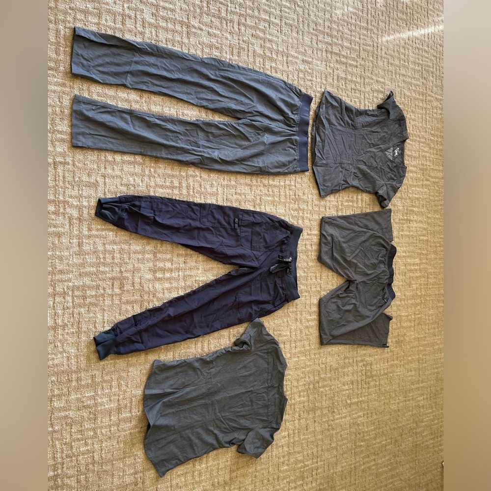 ADAR SCRUB SETS x2 AND MED COUTURE JOGGERS